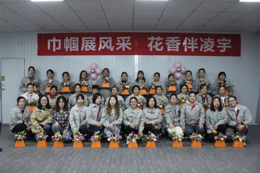 玫瑰亦鏗鏘，凌宇女工有力量！