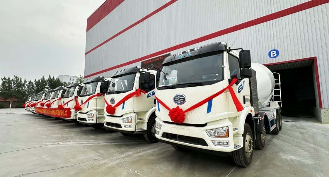 實(shí)力見(jiàn)證！中集車(chē)輛攪拌車(chē)再獲大客戶批量復(fù)購(gòu)